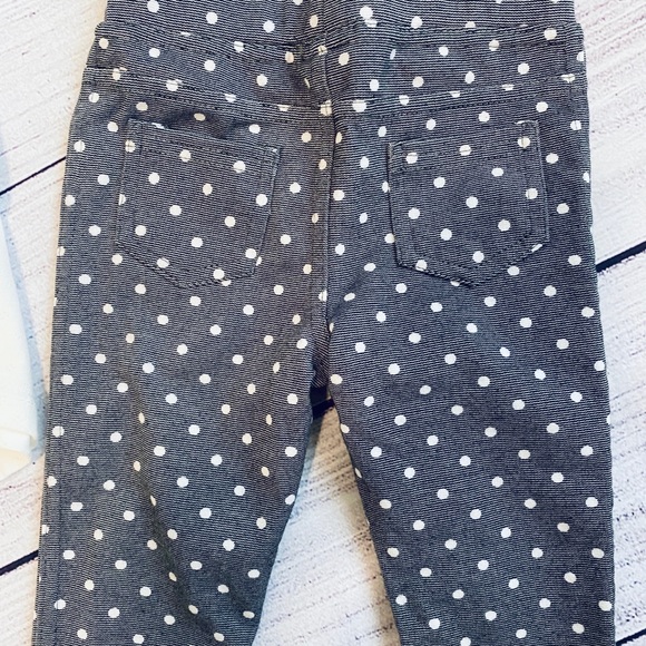 White top with bow and matching polka dot jeggings - Picture 4 of 4